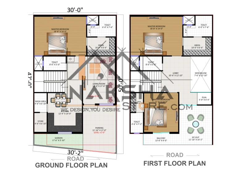 30×47 G+1 House Design & Complete Civil Drawing | Dr. Sourabh Chouhan